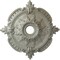 Ekena Millwork Benson Classic Ceiling Medallion (Canopies up to 6 1/2"), 28 3/8"OD x 3 3/4"ID x 1 5/8"P, Flash Gold CM28BEFLS - alternate 1